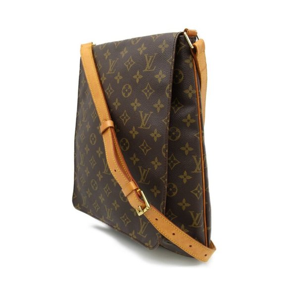 LOUIS VUITTON Musette Crossbody Shoulder Bag Monogram Canvas Used LV - Picture 2 of 14